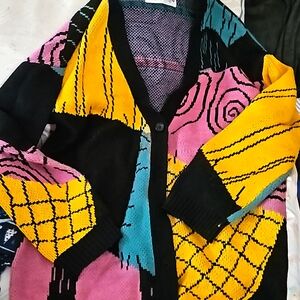 Disney Button down sweater